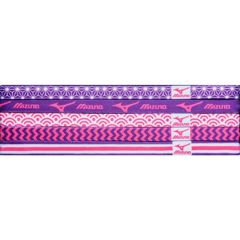 Fascia per capelli Mizuno Pallavolo Triumph Uomo - Rosa/Viola - 83549-BVWP